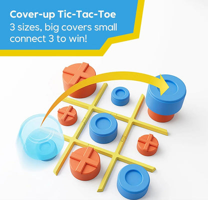 Jike Super Tic-Tac-Toe All-in-One Board Game Intelligent Toy Family Table Game Children's Toy